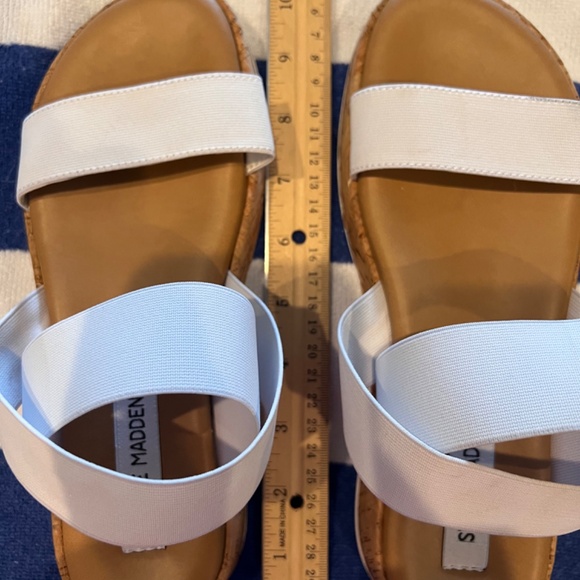 Steve Madden Jaklin Wedge Sandals Size 8 - Picture 3 of 6
